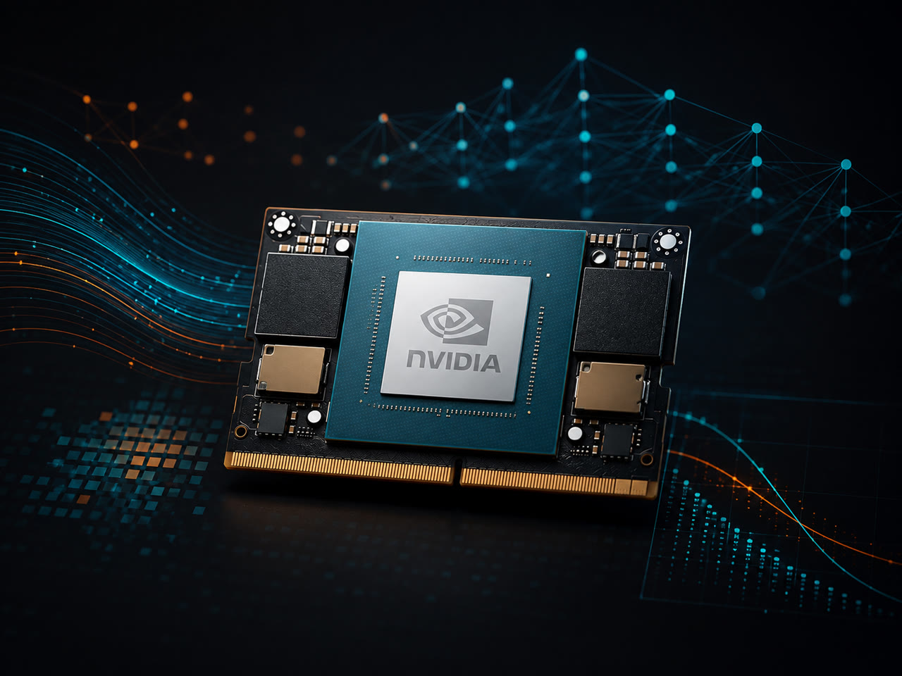 NVIDIA embedded AI module for accelerated inference